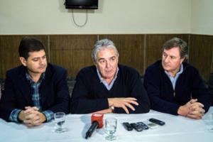 El candidato a gobernador por Progresistas Jaime Linares visit Azul